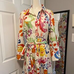 Full length ZARA floral dress